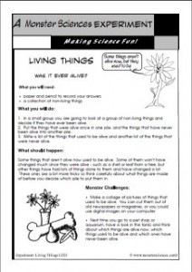 Living Things Science Experiment - Was it ever alive?